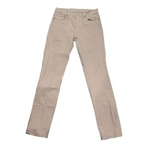 Levi's 511 Straight Leg Jeans Pink Waist 32